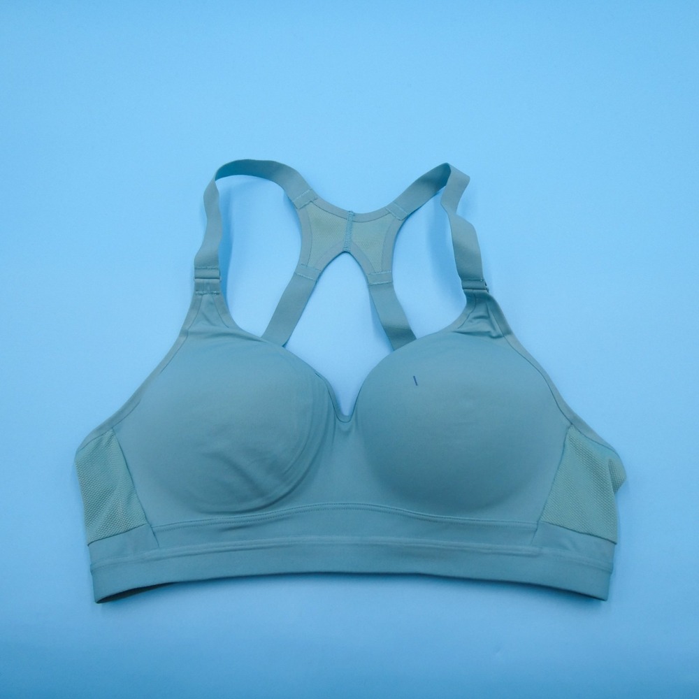 Victorias Secret 36B Blue Sports Bra Incredible‎ Padded Racerback Gym Sport New
